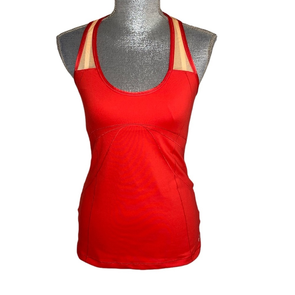 Alo Yoga Mesh Detail Racerback Tank M